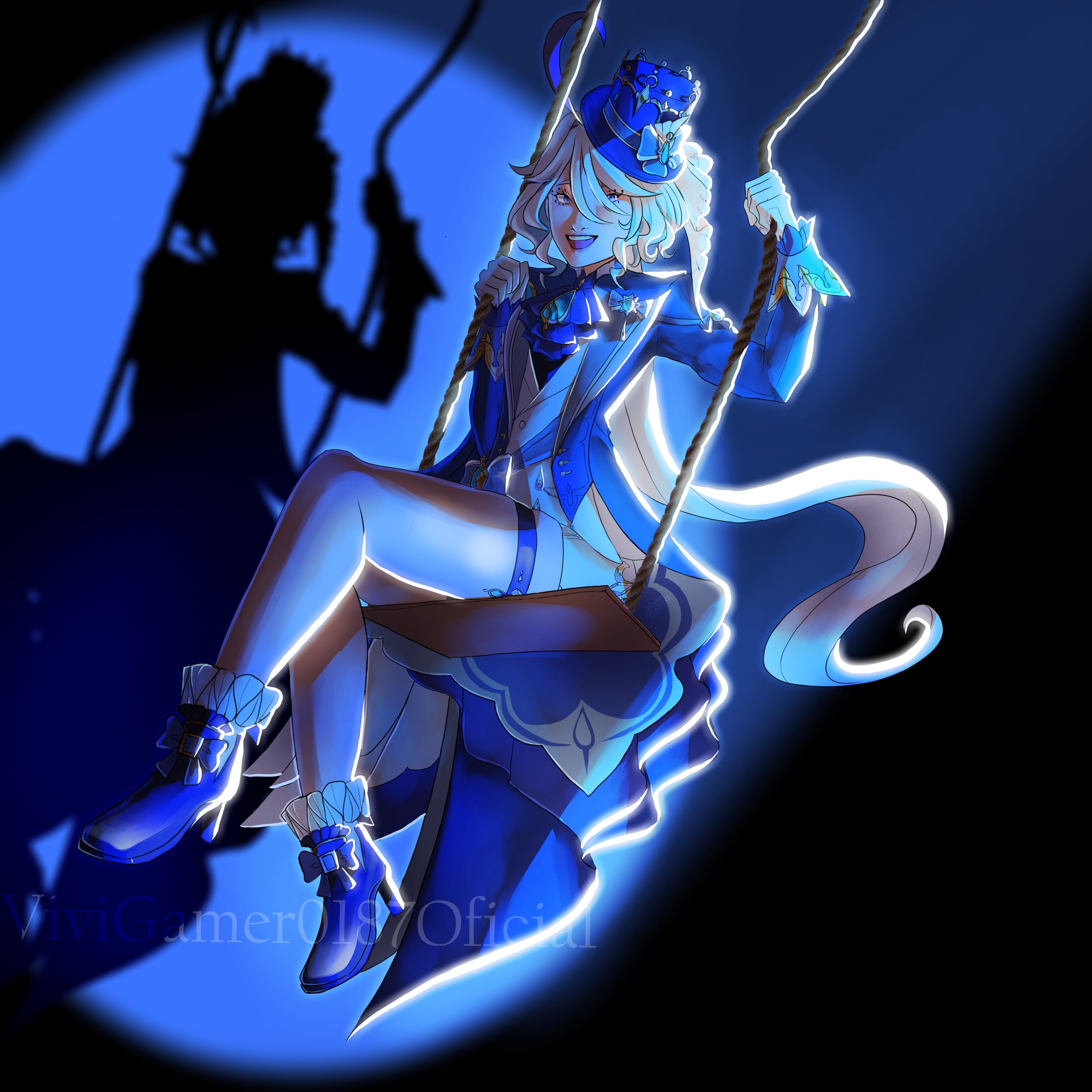 Furina redraw drawing
